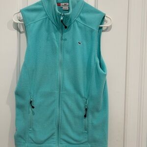 Vineyard Vines Aqua Fleece Jacket